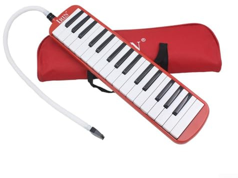 Innovatives Melodisches Instrument mit 32 Tasten, ideale Wahl für Studenten, die nach Musikkreation suchen (rot)