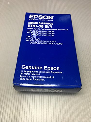 Epson ERC-38 Farbband für TM300, rot/schwarz