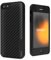 iPhone 5 & 5s Carbon Fibre Case + Screen Protector Urban Shield - Black/Grey