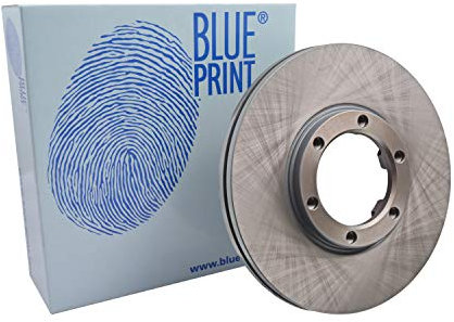 Blue Print ADZ94302 Brake Disc Set (2 Brake Disc) front, internally ventilated, No. of Holes 6