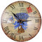 Nostalgie Wanduhr Küchenuhr Lavendel Bunt 34cm französischer Landhausstil MHC028 Palazzo Exklusiv