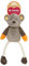 Rosewood Teddy Twister Dog Toy, grey