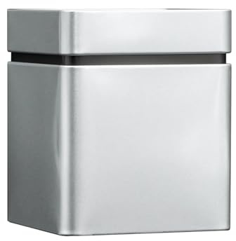 Bremer Gewürzhandel Vorratsdose groß, silbermatt, 105 x 105 x 126 mm