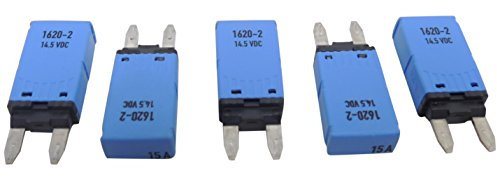 1620–2 Automotive Coupe-circuit 5-pack de E-t-a 14.5 VDC 15 A