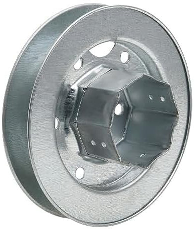 Wolfpack 5250120 – Disque de volet roulant métallique Chevron Métallique 150 x 60 Sangle 22 mm
