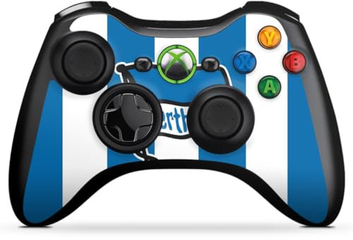 DeinDesign Skin kompatibel mit Microsoft Xbox 360 Controller Folie Sticker Flagge Streifen Bundesliga