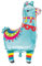 Riesen-Folien-Lama-Luftballon - 90 cm