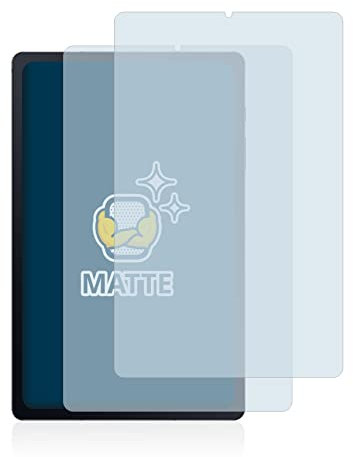BROTECT Entspiegelungs-Schutzfolie für Samsung Galaxy Tab S6 Lite 2020 (2 Stück) Matte Displayschutz-Folie, Anti-Reflex, Anti-Fingerprint