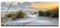 Paul Sinus Art Ivi König Wandbild 100x40cm Sylt Strand Abendröte Sonnenuntergang Traumhaft Wolken Meer