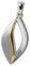 SilberDream Damen Blatt Ketten-Anhänger goldfarben aus 925 Silber SDH4378T Silber Kettenanhänger