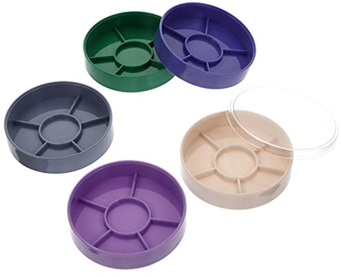 Watch Movement Dust Cover Anti- dust Tray 5 Layer Storage Box for Watches Movement Parts Screw Watchmaker Repair Tool