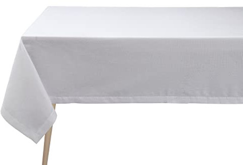 Le Jacquard Français 27346 Tischdecke Portofino Bianco 175X175 cm Leinen