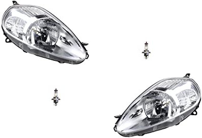 Johns, Scheinwerfer passend für Punto (199) 10/05-06/08 mit H4 Set links & rechts