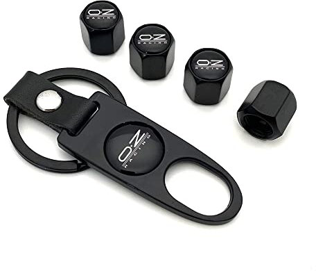 4 Stück Ventilkappen Aluminium Reifenventildeckel, für OZ Racing Styling OZ Logo dekorative Accessoires