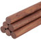 BENECREAT 6 pièces 15cm X 18mm Noyer Goujon Tige Bâtons Ronds en Bois Artisanat Bâtons pour Artisanat Ou Bricolage Tressage Tapisserie