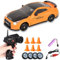 Siereolly RC Drift Car 1:24 Ferngesteuertes Auto 2,4Ghz Spielzeugauto 15km/h 4WD Ferngesteuertes Rennauto mit Arbeitsscheinwerfern Geschenk für Erwachsene Kinder
