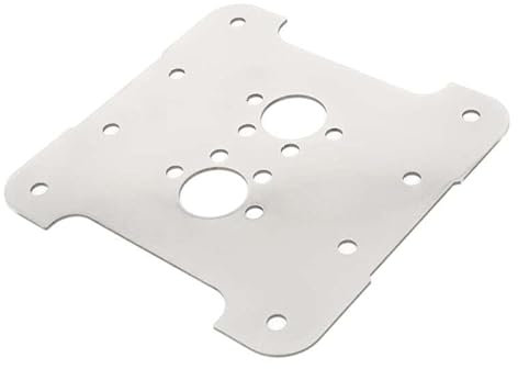 Autoterm Montageplatte für Standheizungen, aus 2mm Edelstahl für Air, Planar, Webasto, Eberspächer o.ä? Einbauplatte, Einbauhalterung, Halterung