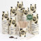 Horeca Collection MAXI PRODUCTS - 200 Unidades Vasos Café Desechables con Paletina - Vasos Cartón 200 cc - Vasos Desechables Catering - Vasos Café para Llevar - APTO BEBIDAS CALIENTES Y FRÍAS