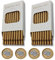 Wachs-Siegel-Stick, Ioggtser 40 PCS Mini Klebepistole Wachs-Siegel-Stick für Wachs-Siegel-Stempel, Siegel-Wachs-Sticks für Hochzeit Einladungen, Karten, Umschläge(Bronze Gold)