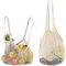 2Pcs grocery net bag,String Bag,Net Bag Fruit Bags,Reusable Net String Shopping Bags Mesh Produce Bags Organic Grocery Shopping Bags Tote Handbag for Vegetables Fruits Commodities Outgoing Travel
