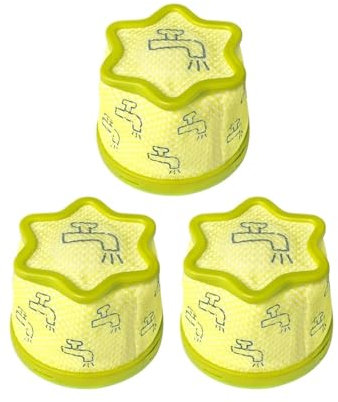 LXYYZJOZ Compatibile con LG CordZero A9 Cordless Stick Aspirapolvere Ricambi Accessori Ricambio Pre Filtro Confronta Con Parte ADQ74774001 (3 Filtri)