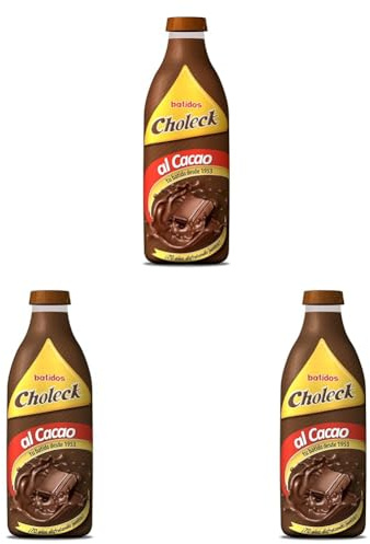 Batido Choleck de chocolate botella 1L (Paquete de 3)