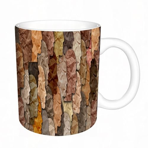 YFHJV Coffee Mug Funny Mug,Black History Month Celebration of Diversity and African Culture Pride a,Tea Cup Cup Gift Birthday Work Office Christmas Printed Coffee Cup 11Oz Cups 330ml Large Coffee Mug
