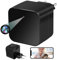 Microcamara WiFi Inalambrica 2.4G&5G, Cargador de Móvil con Cámara Oculta 1080P, Micro Camara Espia Oculta Invisible con Detección de Movimiento, Camara Vigilancia Bebe para casa, Oficina, etc.