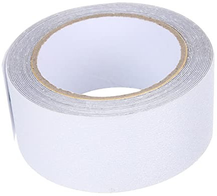 Alipis Nastro Antiscivolo in Gomma Per Scale Esterne Adesivo Trasparente Resistente Per Gradini in Legno Metallo e Pavimenti Ed Esterni