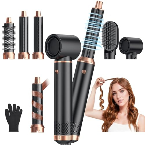 Atopskins Air Brush 5 in 1 Haarstyler Hairstyler 1000W Air Styler 5 in 1
