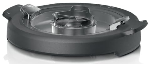 ensipart Deckel für cookit kompatibel mit Bosch 17006175 Deckelring mit transparentem Innendeckel und Messbecher komplettes Deckel Zubehörset Küchenmaschine