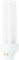 Osram Dulux DE 13w 4 Pin 827 Very Warm White (2700k) Compact Fluorescent Lamp, Glass, G24q-1, 13W