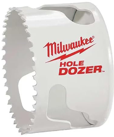 MILWAUKEE'S Hole Saw, Bi-Metal, Black, 3-3/4 in. (49-56-9643T)