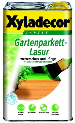 Xyladecor Gartenparkett-Lasur kastanie 2,5 Liter
