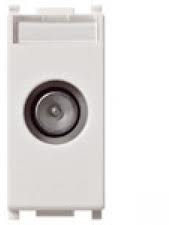 Presa Tv-Rd-Sat Vimar Plana Passante 15Db Bianco 14300.10