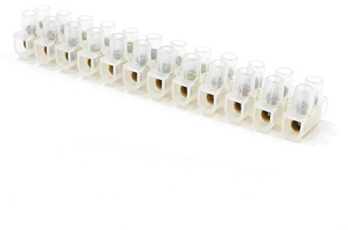 kenable 12 Way Terminal Strip for 3 Amp Power Cables Choc Block Coupler [3A / 4mm]