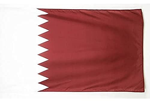 AZ FLAG Flagge Katar 250x150 cm Fahne Staat Katar Polyester 100D Hohlsaum