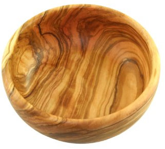 D.O.M. Bol rond en bois d'olivier 13 x 5 cm
