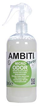AMBITI | Eliminador de Olores en Tejidos 500ml | Neutraliza Malos Olores | Fragancia Neutral | Spray Desodorizante Textil para Autocaravanas, Caravanas, Campers, Hogar, Sofás, Ropa y Tapicerías