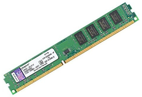 Ram - Modulo memoria Kingston 2 GB DDR3 PC3-10600U KVR1333D3N9/2G Low Profile