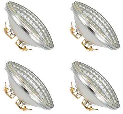 Haian Support PAR36 LED Landscape Bulb, 6W(50W Halogen Equivalent), 12V Low Voltage Tractor Light, 6W 700LM - 3000K Warm White - 12V AC/DC - 4 Pack