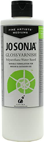 Jo Sonja Vernis polyuréthane brillant - Flacon de 16 oz