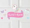Personalised Unicorn Bedroom Door Sign Stars Hearts & Rainbows Childrens Art Vinyl Stickers Kids