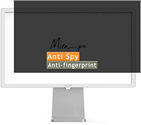 Vaxson Anti Spy Schutzfolie kompatibel mit BOOX Mira Pro 25.3 Monitor Display folie folien Displayschutzfolie ( nicht Panzer Schutz Glas folie SchutzGlas nicht PanzerGlas ) Neue