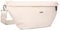 Zwei Damen Hip Bag Mademoiselle.M MH80 Bauchtasche 40 cm 3 Liter, Crossbody Bag wasserabweisend, 3-in-1 Bequeme Brusttasche, Gürteltasche & Hüfttasche (Off-White)
