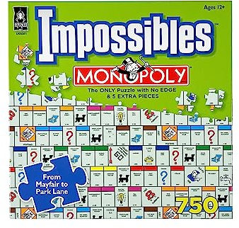Impossibles Monopoly 750 piece Jigsaw Puzzle Age 12+