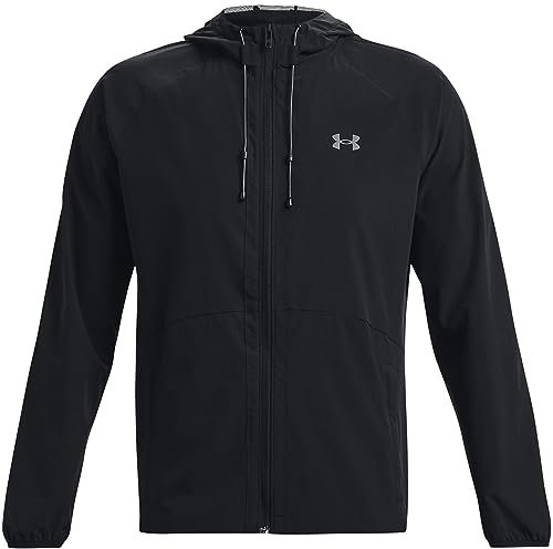 Under Armour Mens 1377171-001 UA Stretch Woven Coupe-Vent Noir Taille XXL