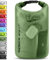 Nordlight Dry Bag 2L Wasserdichter Beutel - (Dunkelgrün) Wasserdichter Packsack Mit Roll Top Verschluss Und Schultergurt | Schwimmen, Baden, Strand, Kanu, Stand Up Paddling, Tauchen