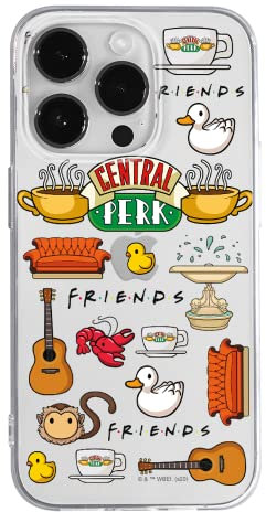 Ert Group custodia per cellulare per Apple Iphone 14 PRO originale e con licenza ufficiale Friends, modello Friends 014 adattato in modo ottimale alla forma dello smartphone, parzialmente trasparente