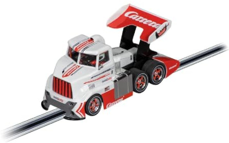 Carrera Digital 132 I Racetruck Conventional Race Taxi I Aufregendes Rennerlebnis für Jung und Alt I Slotcar im Maßstab 1:32 I Individuell codierbar I Authentische Fahrzeugbeleuchtung